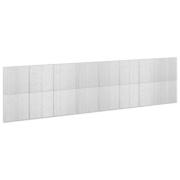 vidaXL Gabion s drátem 3,5 mm a sítem 5x2,5 cm 800x10x200 cm