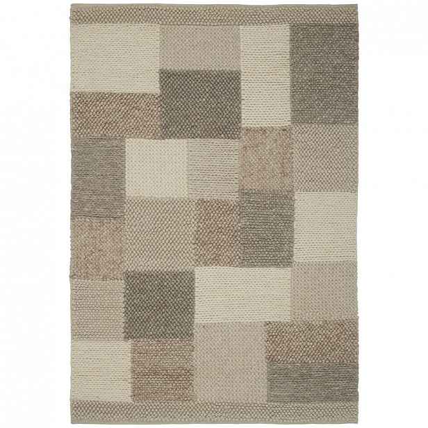 XXXLutz RUČNĚ TKANÝ KOBEREC, 130/190 cm, přírodní barvy Linea Natura - Vlněné koberce - 004649001861