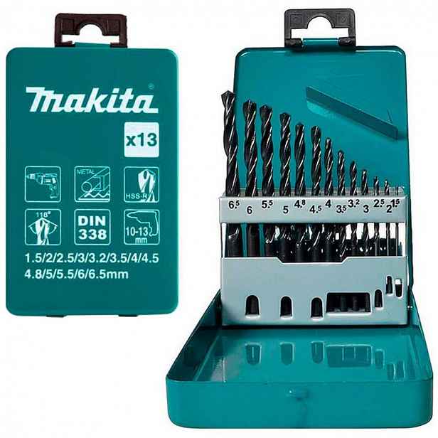 Makita - 13dílná sada vrtáků do kovu D-54075