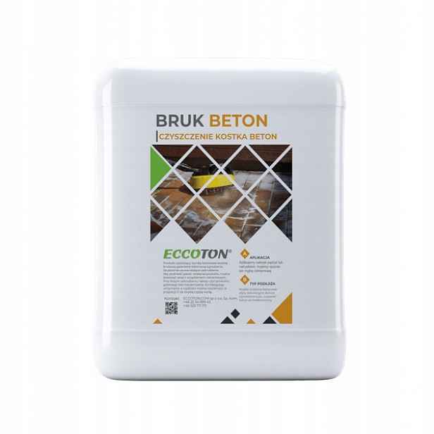Mytí Čištění Bruk Beton Plot Eccoton Bruk Beton Plus 20L