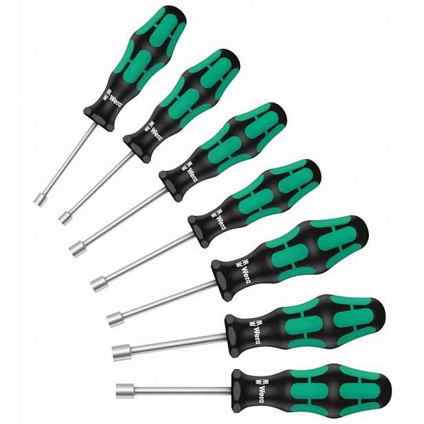 Hluboké Nástrčné Šroubováky Kraftform 395 HO/7 Sm 5-13 MM 05029510001 Wera
