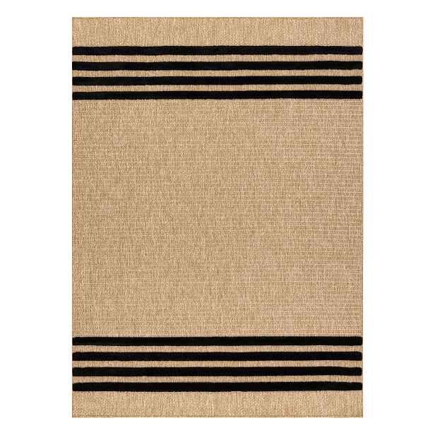 Kusový koberec Spark 0689 beige/black, 180x270, béžová, chodba / předsíň, Dywany Łuszczów
