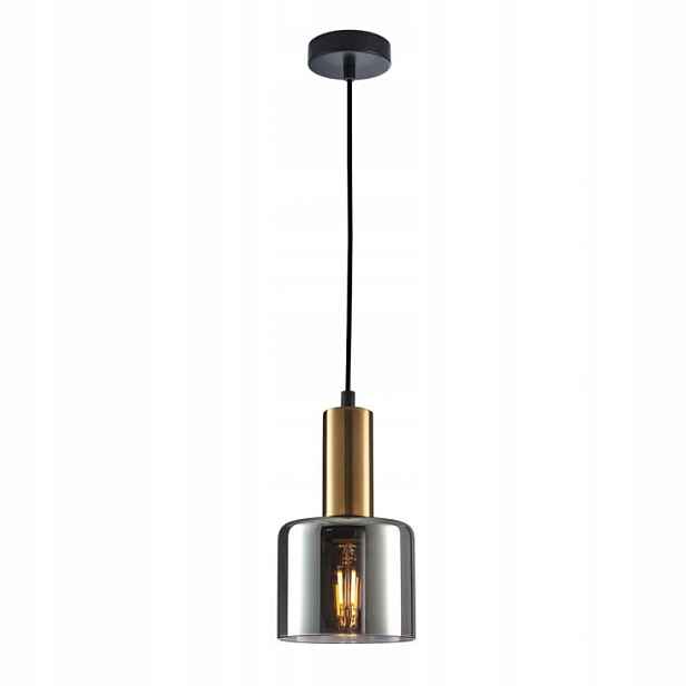 Závěsná lampa Italux Santia moderní měděná