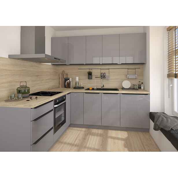 ArtExt Zástěna za kuchyňskou linku | Dub Sonoma 16 mm - 2545x560 mm
