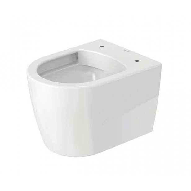 Duravit ME by Starck - Závěsné WC, Rimless, DuraShield, bílá 253009AA00