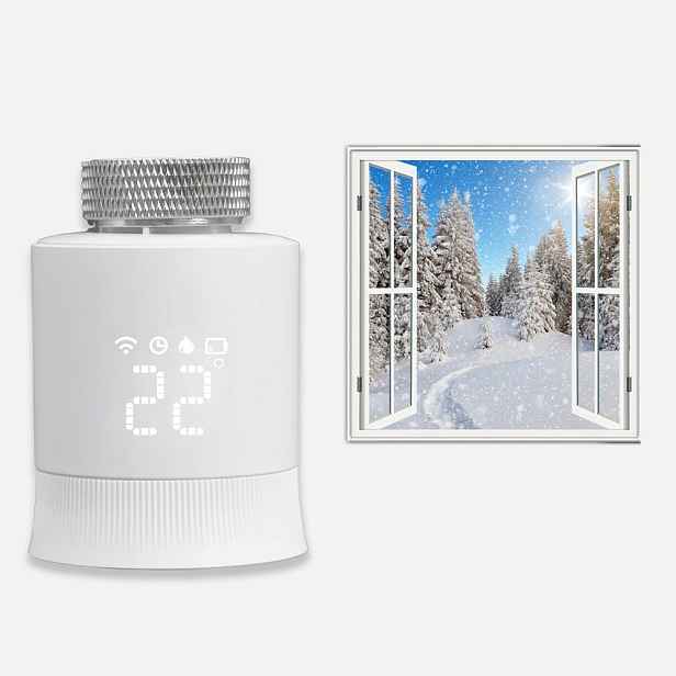 Elektronická Termostatická Kartuše Pro Ovladač Radiátoru Smart Wifi
