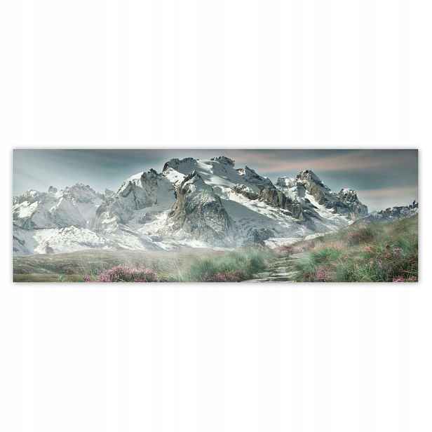 Fototapety 200x66 Horský pohled Krajina Mlha
