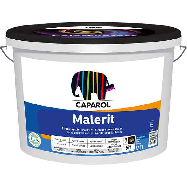 Malba interiérová Caparol Malerit 2,5 l bílá