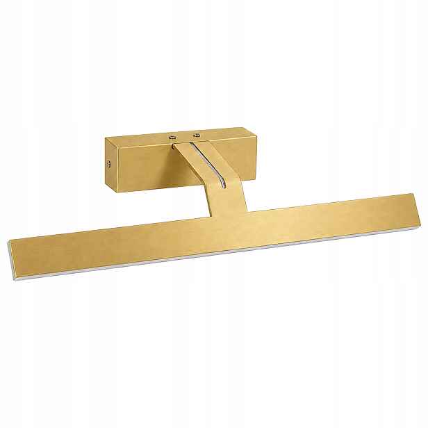 Nástěnné Koupelnové Svítidlo Toolight Zlaté Kartáčované SWE007-1W 43 cm