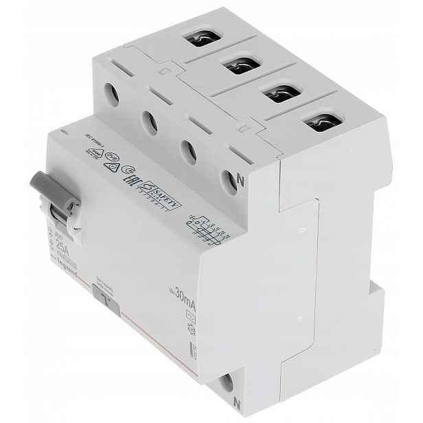 Proudový Chránič LE-402062 Třífázový, Typ Ac 30 mA 25 A Legrand