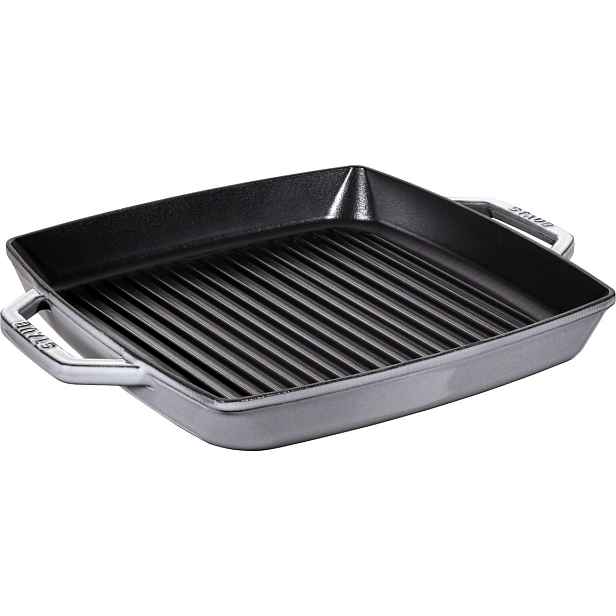 Staub Litinový gril 23 cm, grafitově šedá 1004903