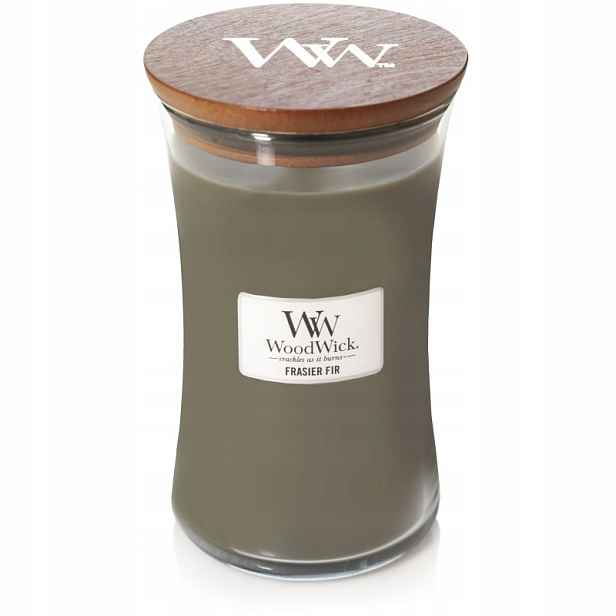 Frasier Fir – WoodWick velká vonná svíčka s dřevěným knotem