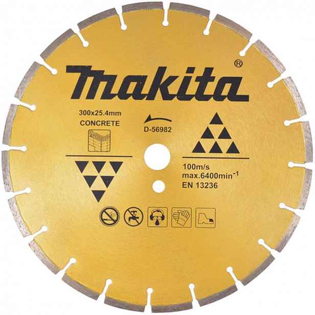 Makita - Diamantový řezný kotouč na beton 300x25,4 mm D-56982
