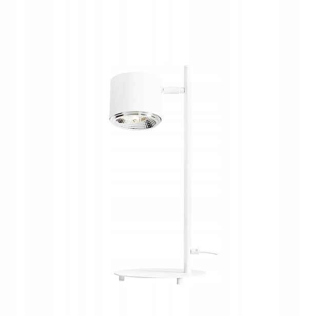 Noční Stolní Lampa Aldex Bot GU10 35W Bílá Kovová do ložnice