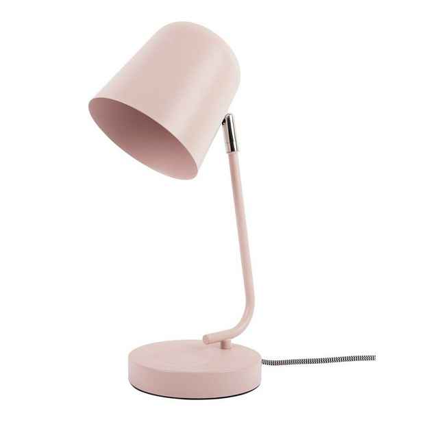 Růžová stolní lampa (výška 38,5 cm) Encantar  – Leitmotiv