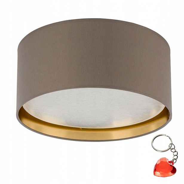 Stropní Svítidlo Bilbao Béžový Zlatý 4 zdroje E27 15W Kov 17cm Tk Lighting