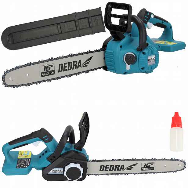 Akumová Řetězová Pila Dedra DED7184V 16" 2X18V Bezuhlíková