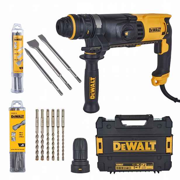 DeWalt D25134KP Vrtací kladivo 800W 2,8J kufr