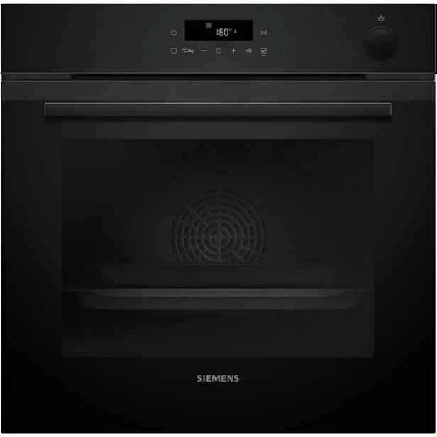 Vestavná trouba Siemens s přídavnou párou 60 x 60 cm Deep black inox HR232GEB3