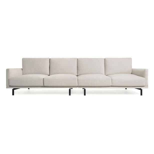 Béžová žinylková pohovka 334 cm Galene – Kave Home