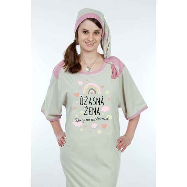 Noční košile - Úžasná žena - M