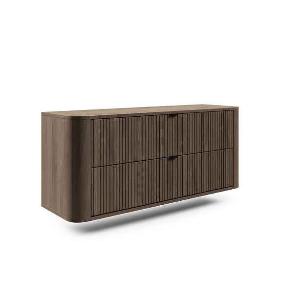 ArtPK Skříňka pod umyvadlo LANDO | ořech elegant | 120 cm