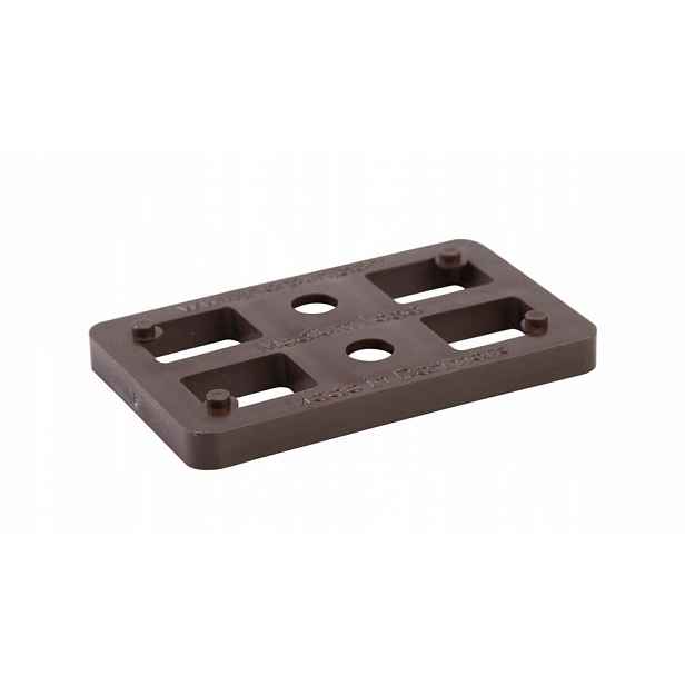 Distanční podložky 80x50 gr. 7 mm plastové distanční podložky do 2 tun 100 ks