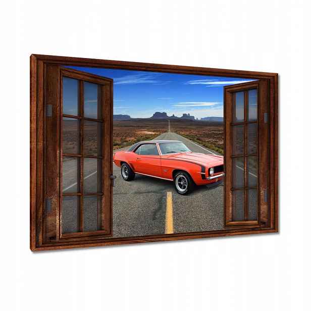 Obrazy 90x60 Oranžový Chevrolet Ss