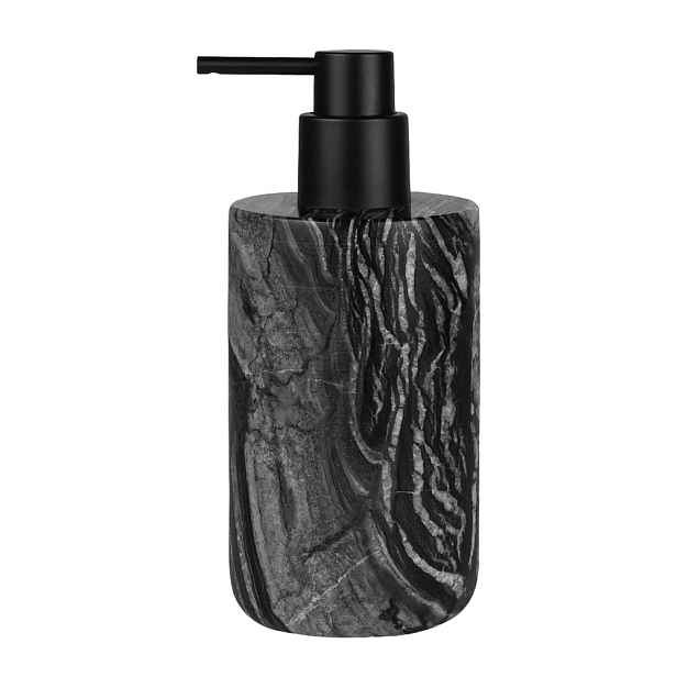 Černý mramorový dávkovač mýdla 0.2 l Marble – Mette Ditmer Denmark