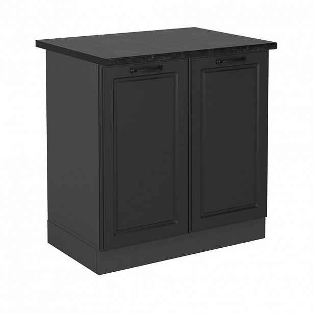 Vicco SKŘÍŇKA POD DŘEZ R-Line Antracitový venkovský dům 80 cm , PD Antracit