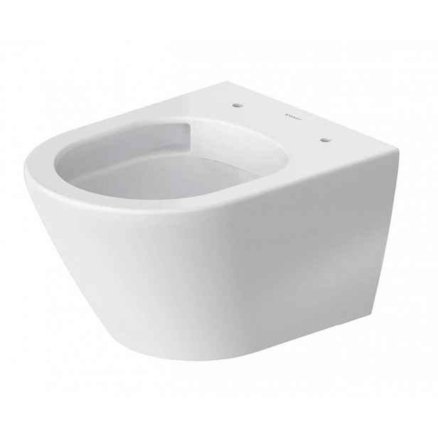 Duravit D-Neo - Závěsné WC, Rimless, DuraShield, matná bílá 258809AC00