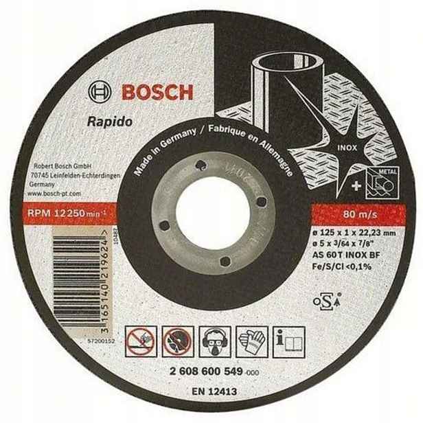 Kotouče na řezání kovu 25 Ks. Bosch 2 608 600 549 Sada pro řidiče #35
