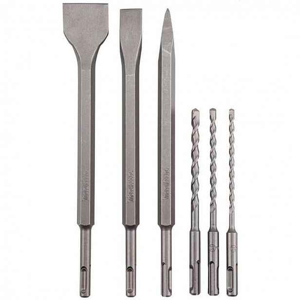 Makita - 6dílná sada vrtáků a sekáčů SDS Plus D-58920