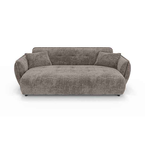 Taupe žinylková pohovka 250 cm Nelia Big – Ropez