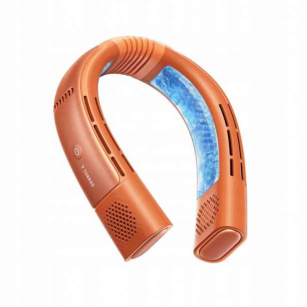 Torras Coolify 2S Pro Ventilátor Na Krk Ultra Tichý, Lehký, Oranžový