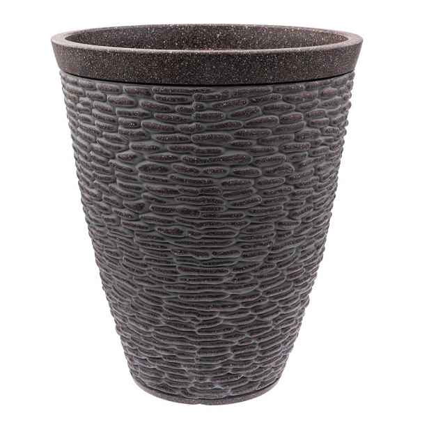 Květináč z recyklovaného plastu ø 38 cm – Dakls