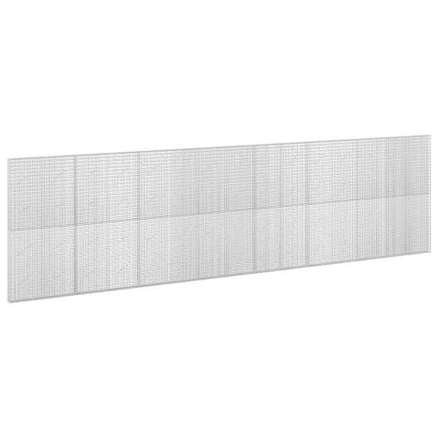 vidaXL Gabion s drátem 3,5 mm a sítem 5x2,5 cm 750x10x200 cm