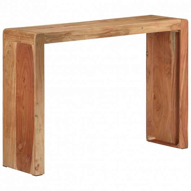 vidaXL Konzolový stolek 110 x 30 x 76 cm masivní akáciové dřevo