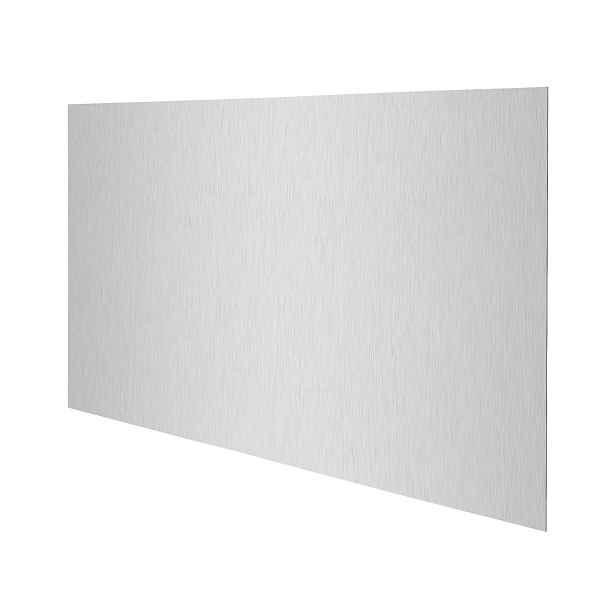 Kuchyňská krytka Compactor 50 x 90 cm stříbrná