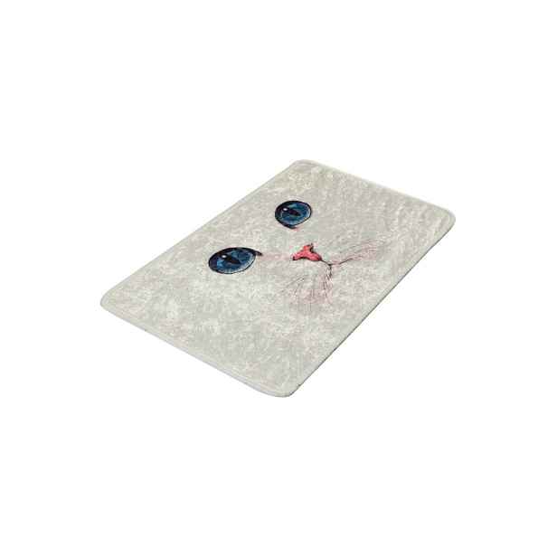 L'essentiel Koupelnová předložka Cat Eyes 40x60 cm krémovo-bílá