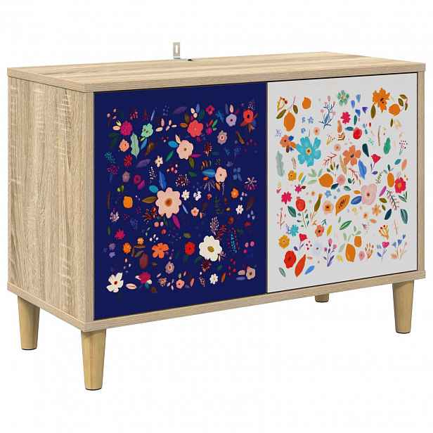 vidaXL Televizní skříň MAINZ 69 x 33 x 50 cm Sonoma Kompozitní dřevo