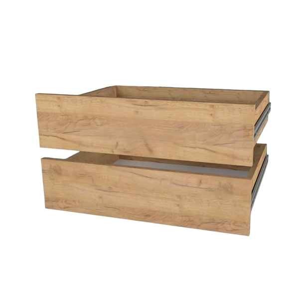 Casarredo Zásuvky (2ks) 43x60 ke skříni kraft zlatý
