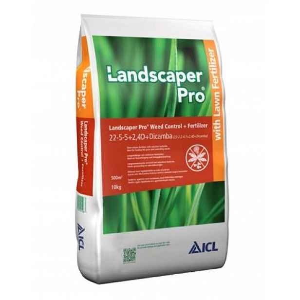 Hnojivo na plevel trávy ICL Weed Control 22-5-5 15 kg odstraňuje a vyživuje trávník