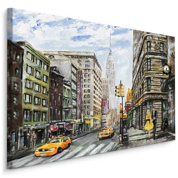 Plátno Newyorská Ulice II. Varianta: 30x20