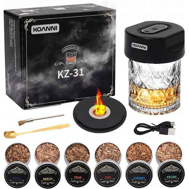Sada Na Uzení Whisky Elektrický Smoker Dárek Pro Chlapa Koanni