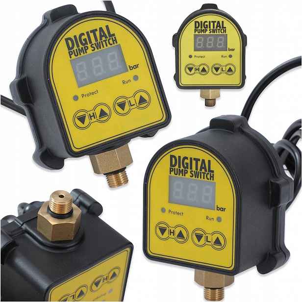 1 X Spínač Elektronického Tlakového Spínače Pro Ovládání Čerpadla Zajistí Bezpečnost