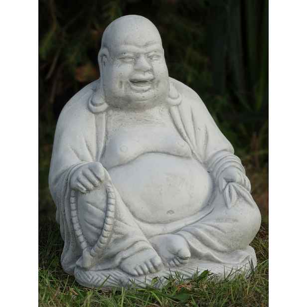 Betonová zahradní figurka Buddha sochy do zahrady