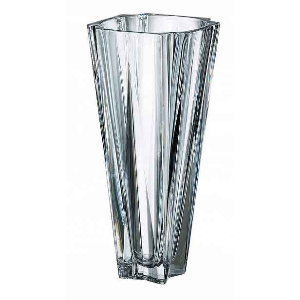 Bohemia Metropolitan Váza 35 cm křišťál skleněná elegantní na květiny