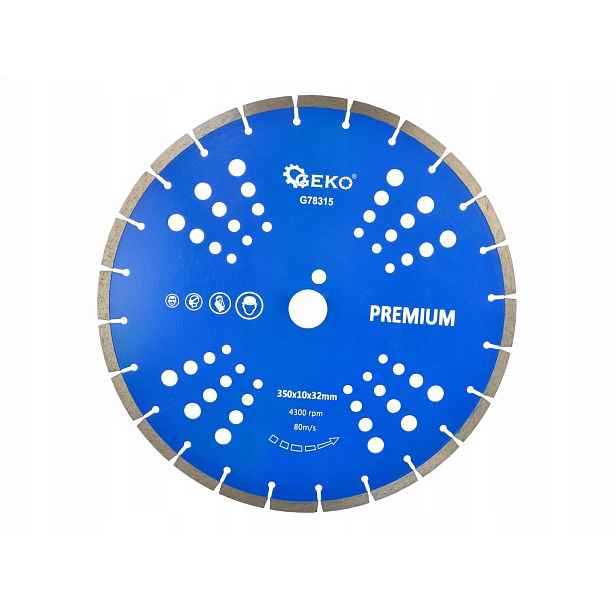 Kotouč diam.350x10x25,4mm segment. Geko Premium od laseru (10)