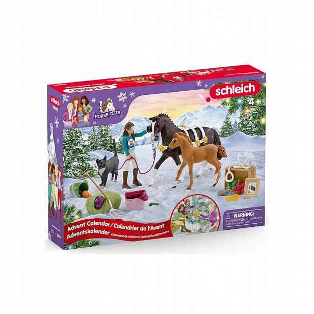Schleich 99092 Adventní Kalendář figurky hračky koně Advent 2024